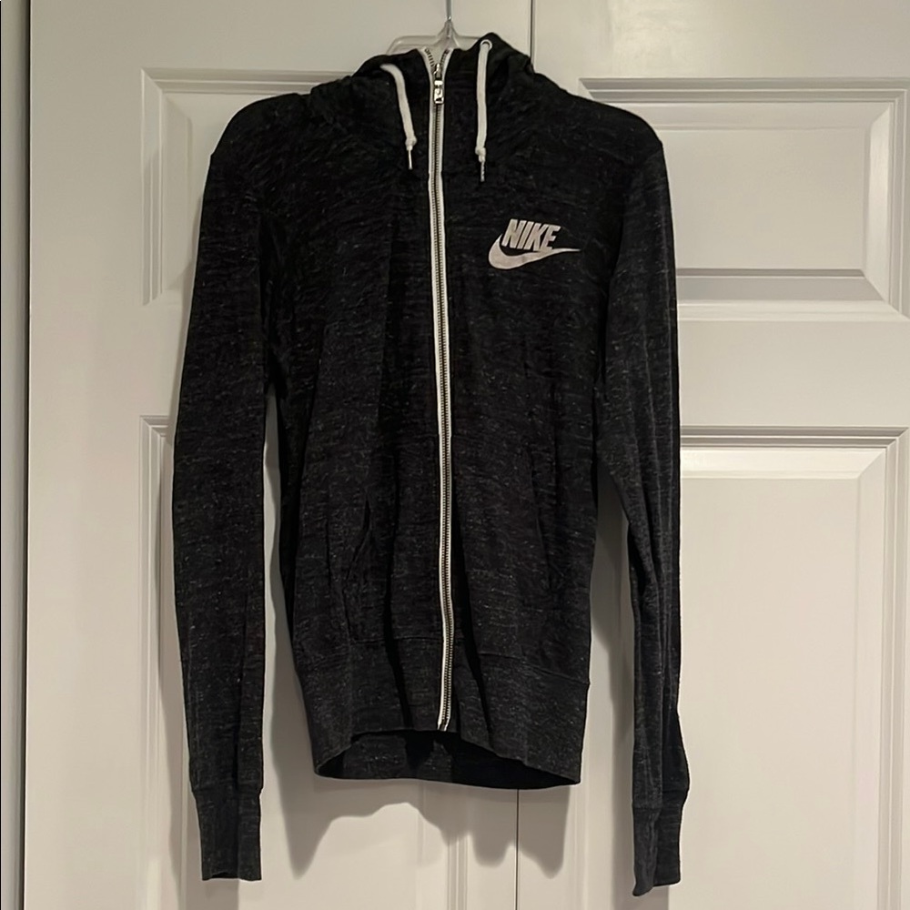 Nike Black Zip-Up Hoodie
